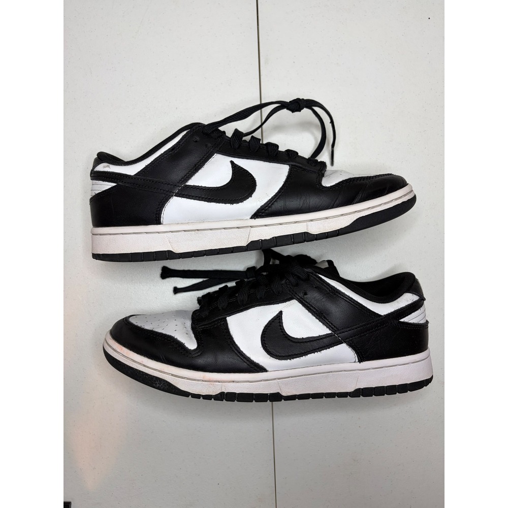 Nike Dunk Low Panda White Black Mens Sneakers DD1391-100 Size 9‎